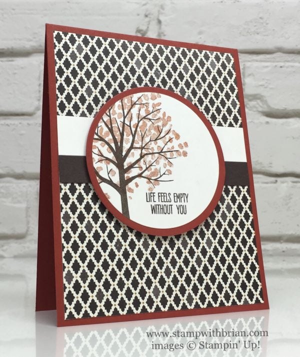 Sheltering Tree, Jar of Love, Stampin' Up!, Brian King