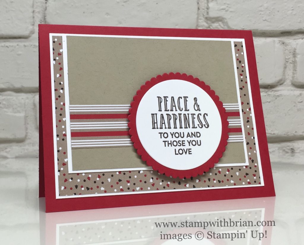 Stitched with Cheer, Candy Cane Lane Designer Series Paper, Stampin' Up!, Brian King, FabFri99 Stitched with Cheer, Candy Cane Lane Designer Series Paper, Stampin' Up!, Brian King, FabFri99