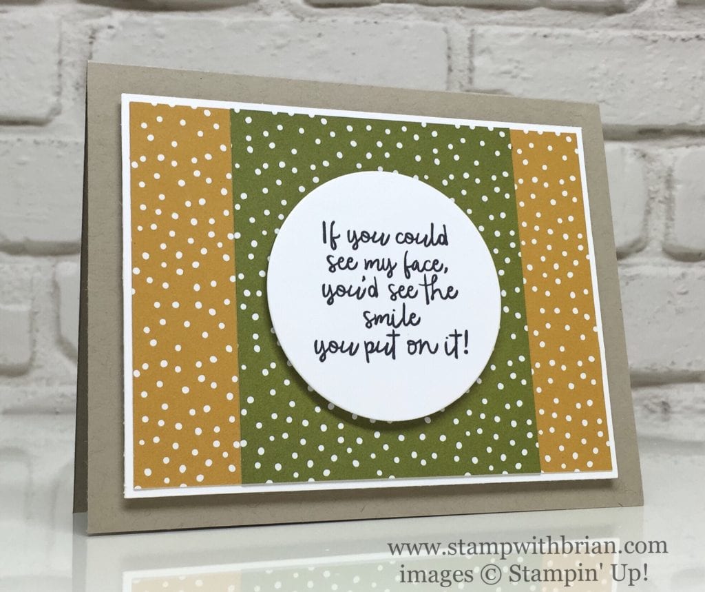 Thankful Thoughts, Serene Scenery Designer Series Paper Stack, Stampin' Up!, Brian King, thank you card Thankful Thoughts, Serene Scenery Designer Series Paper Stack, Stampin' Up!, Brian King, thank you card