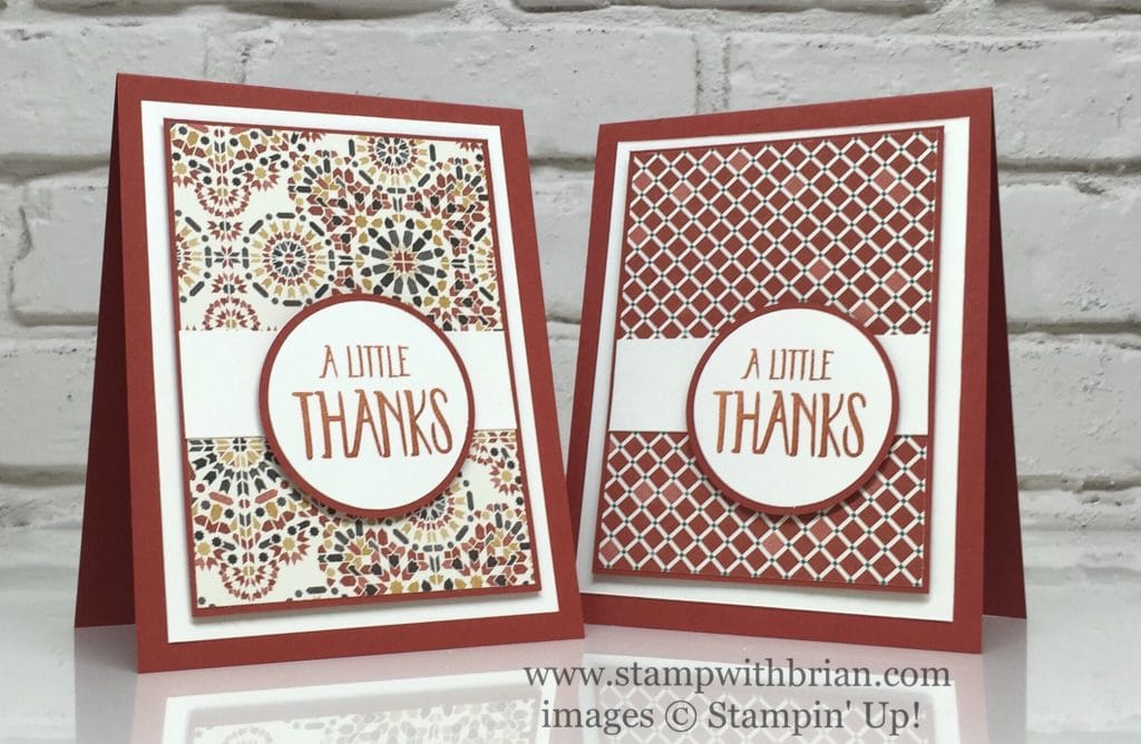 Perfectly Wrapped, Moroccan Designer Series Paper, Stampin' Up! Perfectly Wrapped, Moroccan Designer Series Paper, Stampin' Up!