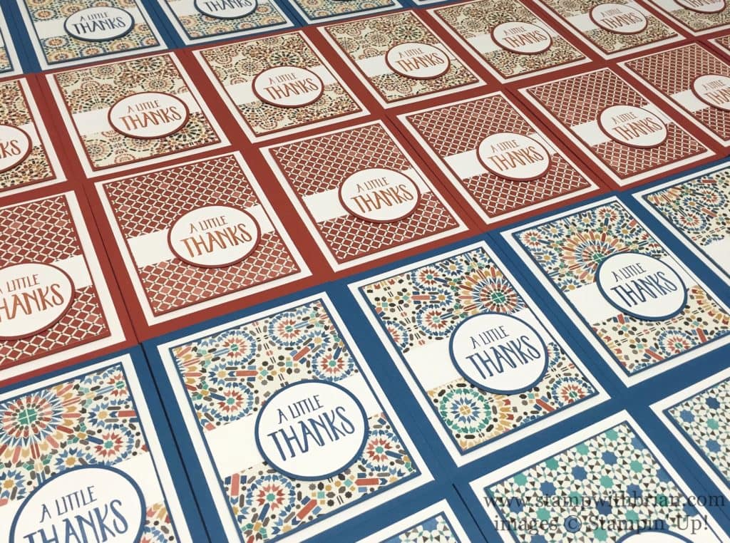 Perfectly Wrapped, Moroccan Designer Series Paper, Stampin' Up! Perfectly Wrapped, Moroccan Designer Series Paper, Stampin' Up!