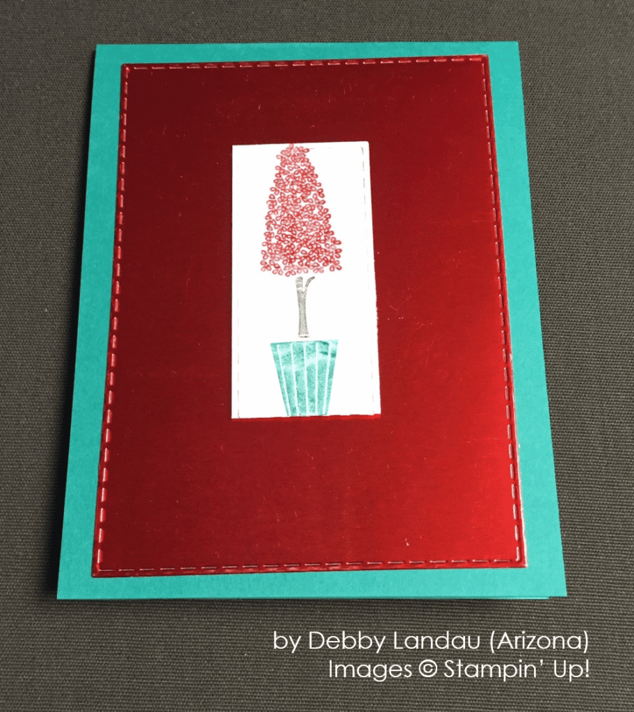 by Debby Laundau, Stampin' Up!, Holiday One-for-One Swap by Debby Laundau, Stampin' Up!, Holiday One-for-One Swap