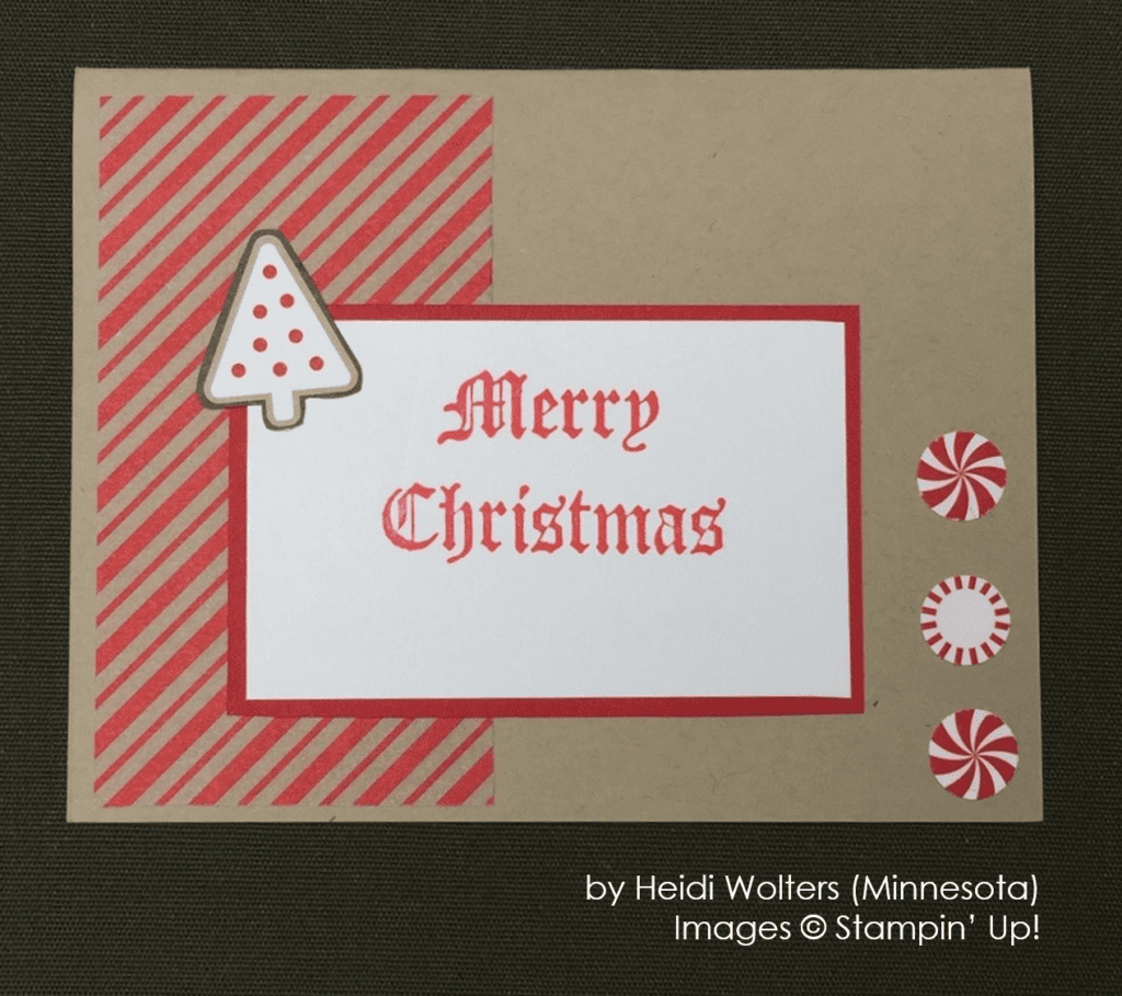 by Heidi Wolters, Stampin' Up!, Holiday One-for-One Swap by Heidi Wolters, Stampin' Up!, Holiday One-for-One Swap