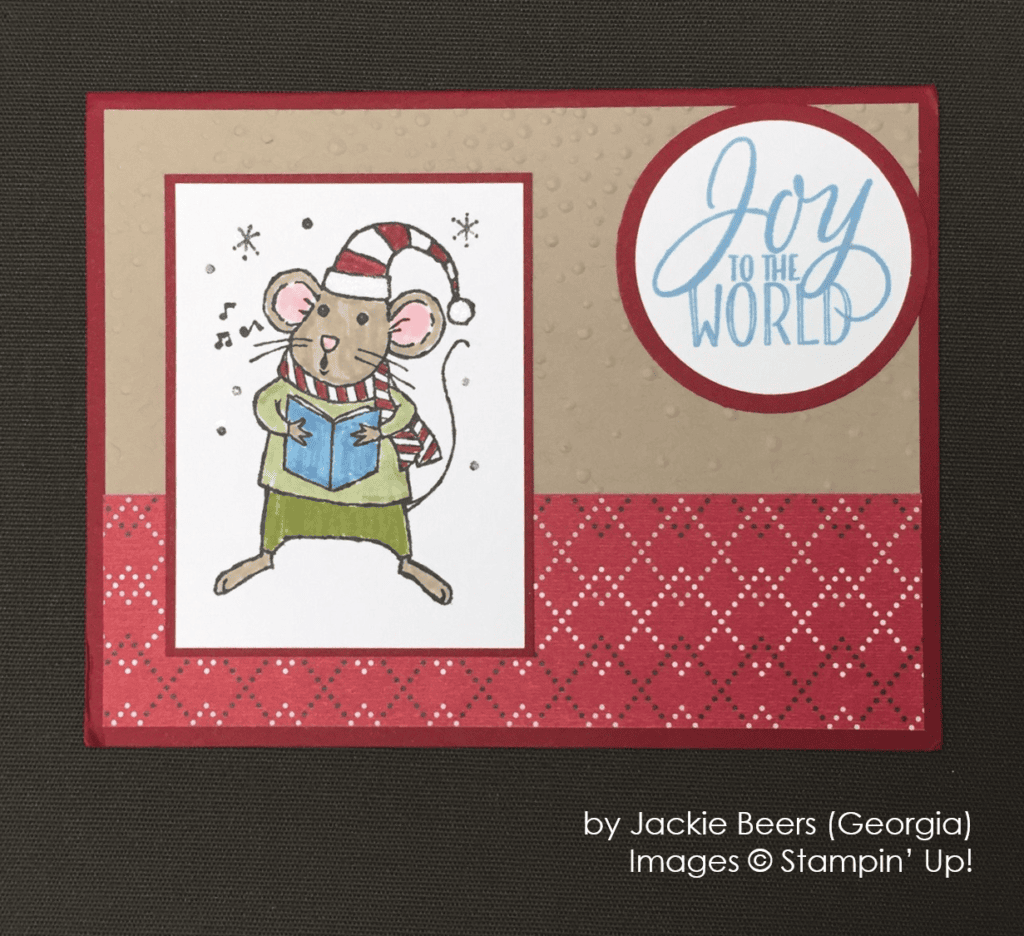 by Jackie Beers, Stampin' Up!, Holiday One-for-One Swap by Jackie Beers, Stampin' Up!, Holiday One-for-One Swap