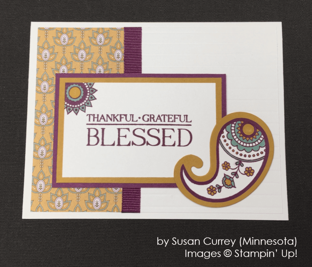 by Susan Currey, Stampin' Up! by Susan Currey, Stampin' Up!