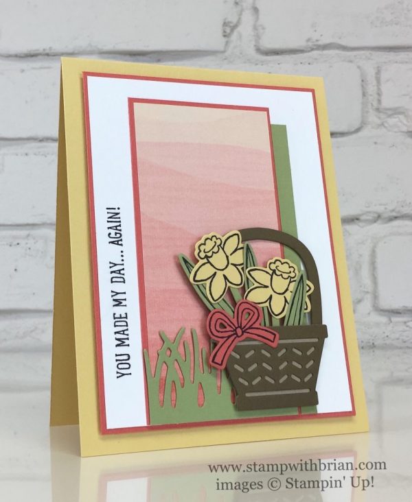 Basket Bunch, Stampin' Up!, Brian King, FMS Basket Bunch, Stampin' Up!, Brian King, FMS