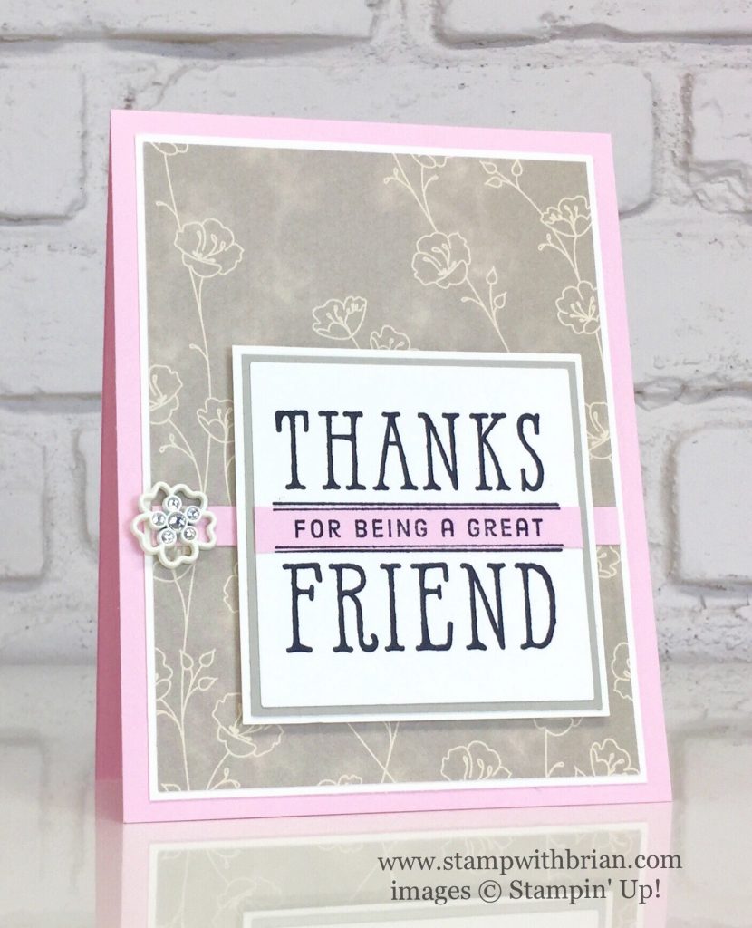 Window Shopping, Falling in Love Designer Series Paper, Falling in Love Embellishments, Stampin' Up!, Brian King Window Shopping, Falling in Love Designer Series Paper, Falling in Love Embellishments, Stampin' Up!, Brian King
