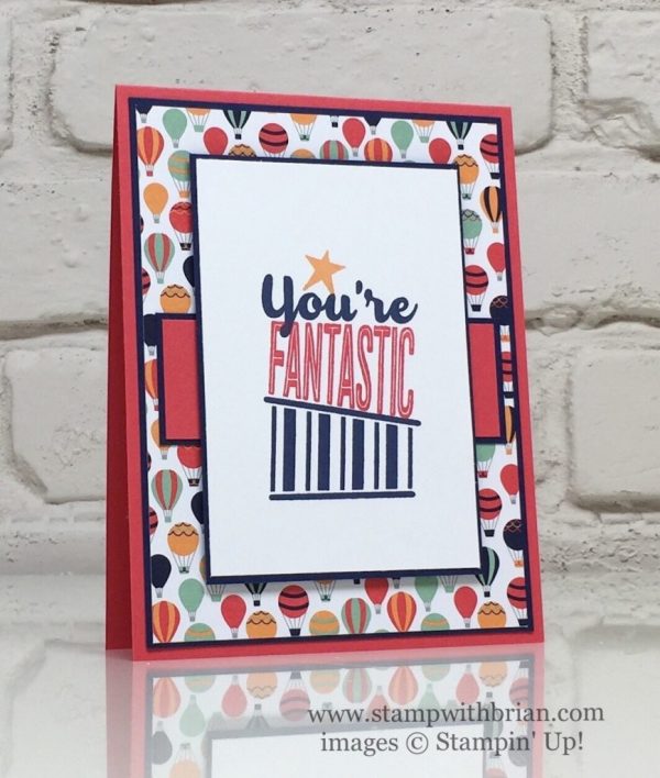 Cake Crazy, Carried Away Designer Series Paper, Stampin' Up!, Brian King