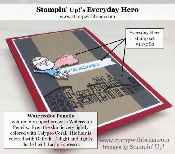 Everyday Hero, Stampin' Up!, Brian King, GDP076