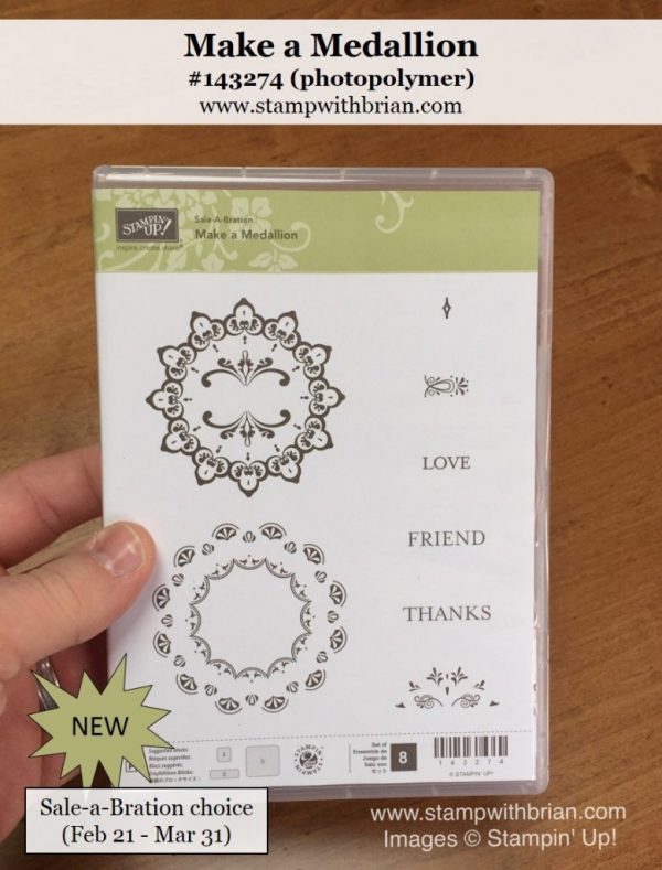 Make a Medallion, Stampin' Up!