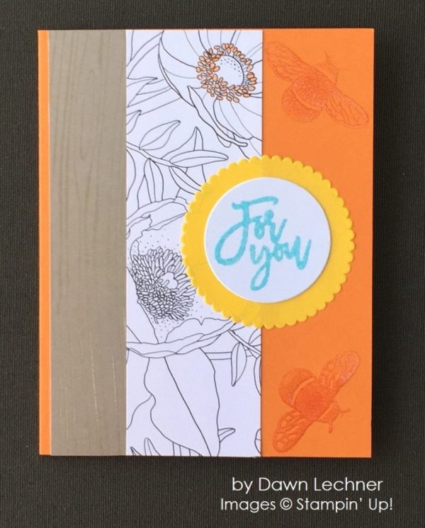 by Dawn Lechner, Stampin' Up! swap