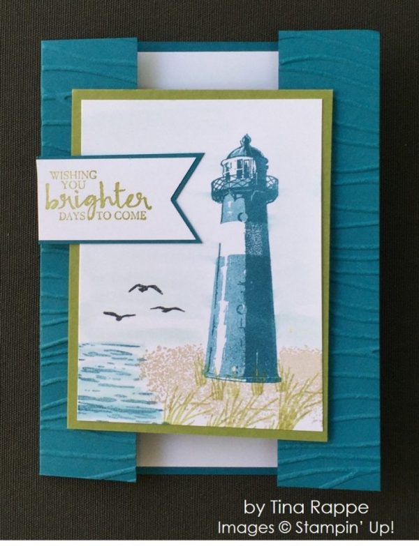 by Tina Rappe, Stampin' Up! swap, thinking of you card