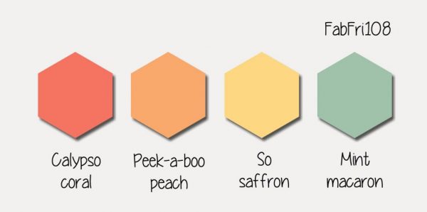 Stampin' Up! Color Inspiration: Calypso Coral, Peekaboo Peach, So Saffron, Mint Macaron Stampin' Up! Color Inspiration: Calypso Coral, Peekaboo Peach, So Saffron, Mint Macaron
