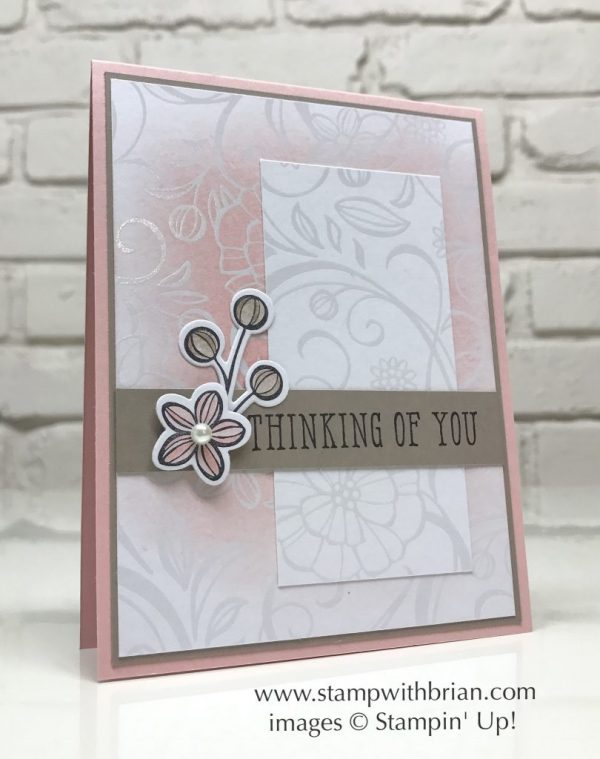 Falling Flowers, Window Shopping, Irresistibly Floral, Stampin' Up!, Brian King