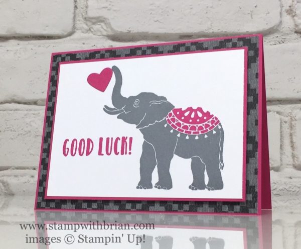 Lucky Elephant, Urban Underground Specialty Designer Series Paper, Stampin' Up!, Brian King, GDP079
