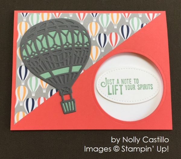 by Nolly Castillo, Stampin' Up! swap card