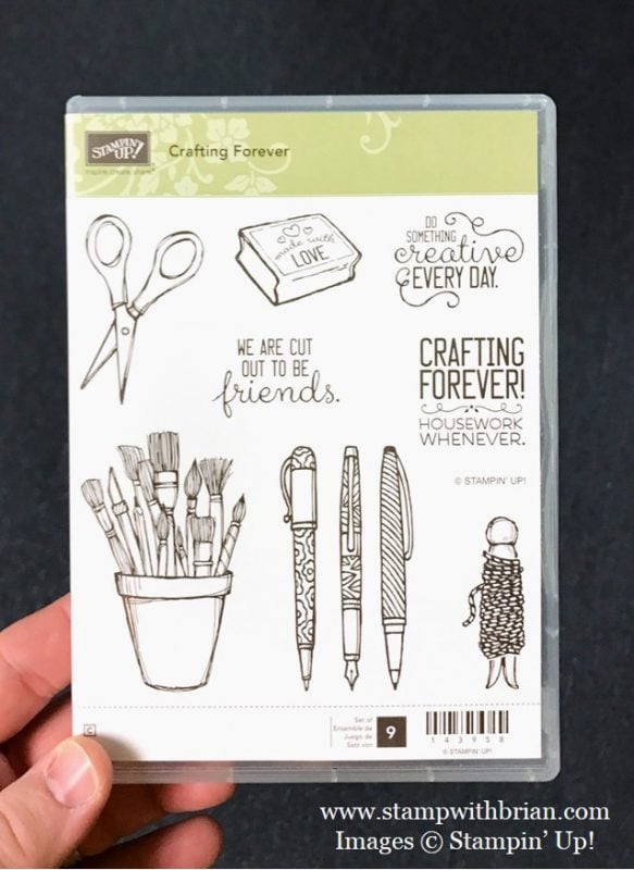 Crafting Forever stamp set, Stampin' Up!, Brian King