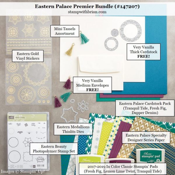 Eastern Palace Premier Bundle, Stampin' Up!, Brian King