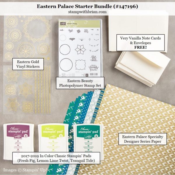 Eastern Palace Starter Bundle, Stampin' Up!, Brian King
