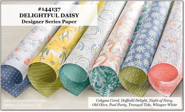 Delightful Daisy Designer Series Paper, Stampin' Up!