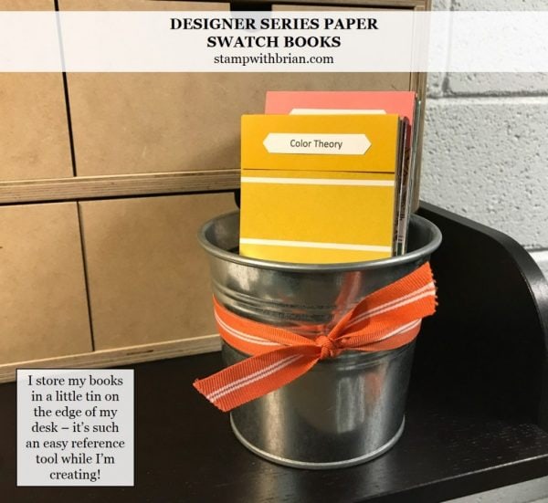 Designer Series Paper Swatch Books, stampwithbrian.com