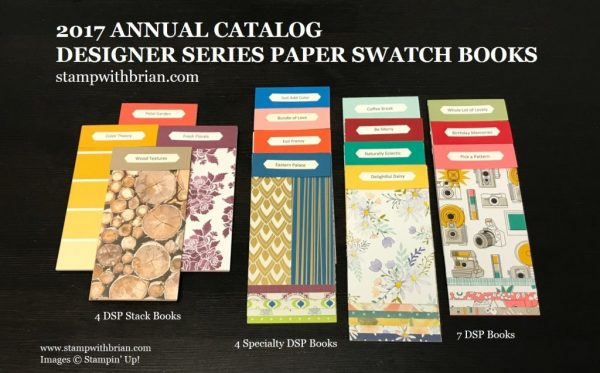Designer Series Paper Swatch Books, stampwithbrian.com Designer Series Paper Swatch Books, stampwithbrian.com