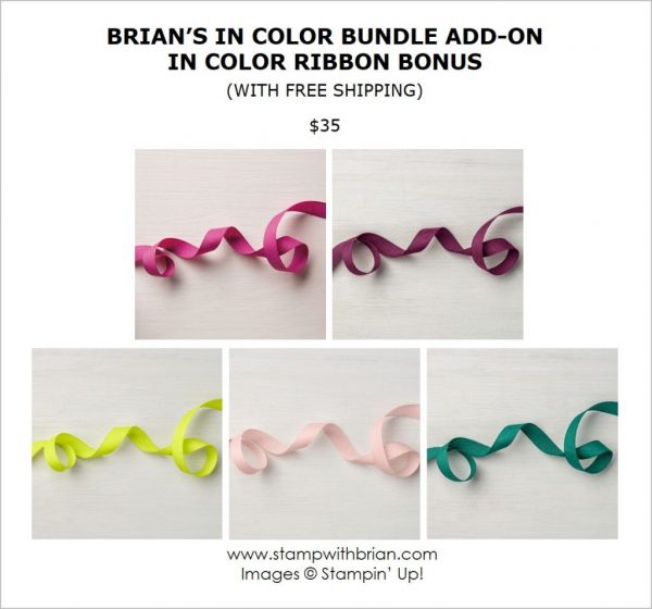 Brian's 2017-2019 In Color Bundle Add-on, Stampin' Up!