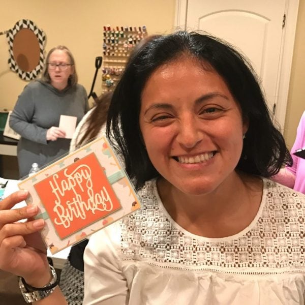 Sandra, Paper Pixies swaps, Stampin' Up!