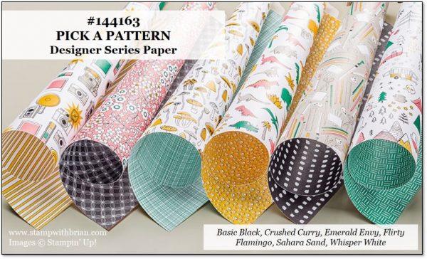 Pick a Pattern Designer Series Paper, Stampin' Up! Pick a Pattern Designer Series Paper, Stampin' Up!