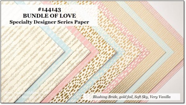 Bundle of Love Specialty Designer Series Paper, Stampin' Up!