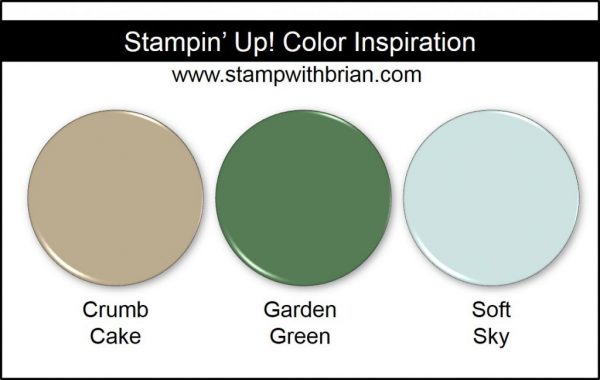 Stampin' Up! Color Inspiration: Crumb Cake, Garden Green, Soft Sky Stampin' Up! Color Inspiration: Crumb Cake, Garden Green, Soft Sky