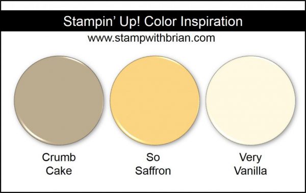 Stampin' Up! Color Inspiration: Crumb Cake, So Saffron, Very Vanilla Stampin' Up! Color Inspiration: Crumb Cake, So Saffron, Very Vanilla