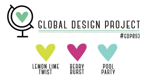Stampin' Up! Color Inspiration: Lemon Lime Twist, Berry Burst, Pool Party