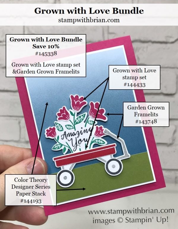 Grown with Love, Stampin' Up!, Brian King, GDP091 Grown with Love, Stampin' Up!, Brian King, GDP091