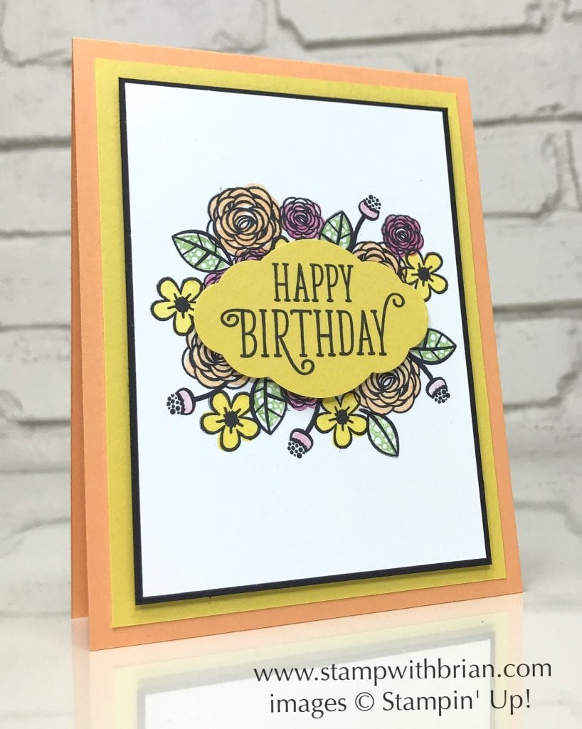 Happy Birthday Gorgeous! – STAMP WITH BRIAN