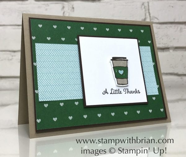 One Big Meaning, Coffee Break Designer Series Paper, Stampin' Up!, Brian King One Big Meaning, Coffee Break Designer Series Paper, Stampin' Up!, Brian King