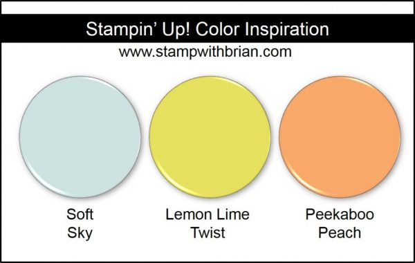 Stampin' Up! Color Inspiration: Soft Sky, Lemon Lime Twist, Peekaboo Peach Stampin' Up! Color Inspiration: Soft Sky, Lemon Lime Twist, Peekaboo Peach