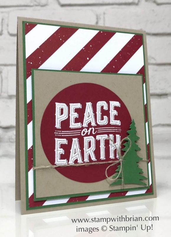 Carols of Christmas, Stampin' Up!, Brian King, FabFri117, Christmas card