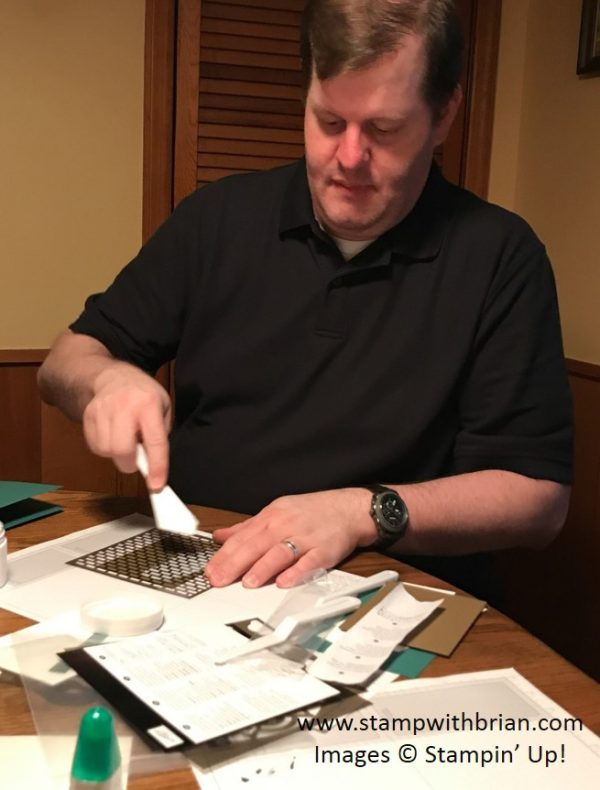 Embossing Paste, Stampin' Up!, Brian King