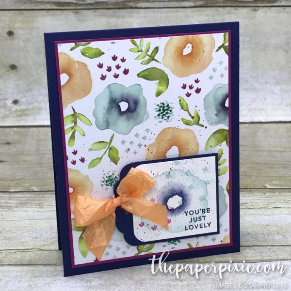 Oh So Eclectic, Naturally Eclectic Designer Series Paper, Stampin' Up!, by Julie DiMatteo
