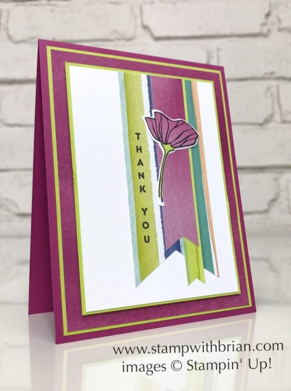 Vertical Greetings, Oh So Eclectic, Stampin' Up!, Brian King, GDP098