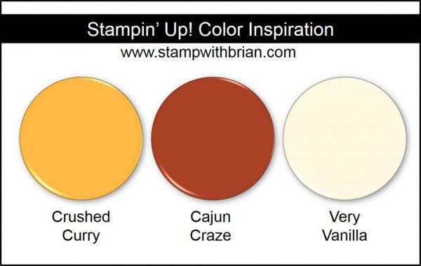 Stampin' Up! Color Inspiration: Crushed Curry, Cajun Craze, Very Vanilla Stampin' Up! Color Inspiration: Crushed Curry, Cajun Craze, Very Vanilla
