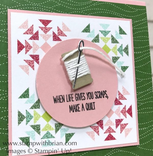 Christmas Quilt, Quilt Builder Framelits Dies, Quilted Christmas Designer Series Paper Stack, Stampin' Up!, 2017 Holiday Catalog Christmas Quilt, Quilt Builder Framelits Dies, Quilted Christmas Designer Series Paper Stack, Stampin' Up!, 2017 Holiday Catalog