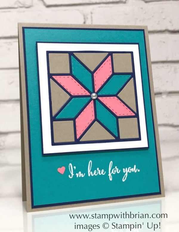 Quilt Builder Framelits Dies, You've Got This, Stampin' Up!, Brian King, GDP101 Quilt Builder Framelits Dies, You've Got This, Stampin' Up!, Brian King, GDP101