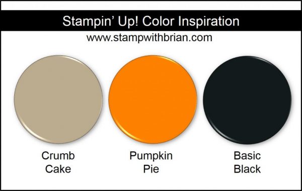 Stampin' Up! Color Inspiration: Crumb Cake, Pumpkin Pie, Basic Black