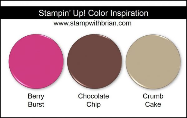 Stampin' Up! Color Inspiration: Berry Burst, Chocolate Chip, Crumb Cake Stampin' Up! Color Inspiration: Berry Burst, Chocolate Chip, Crumb Cake