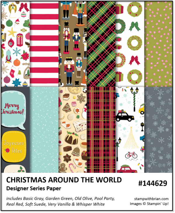 Christmas Around the World, Stampin' Up!, Brian King 144629 Christmas Around the World, Stampin' Up!, Brian King 144629