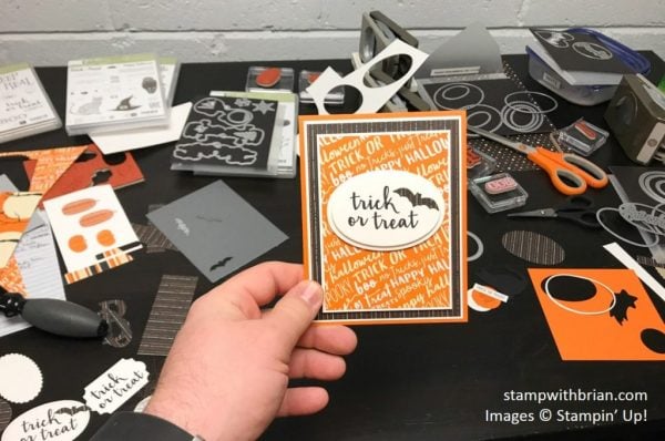 Creep it Real, Spooky Night Designer Series Paper, Stampin' Up!, Brian King, Halloween card Creep it Real, Spooky Night Designer Series Paper, Stampin' Up!, Brian King, Halloween card