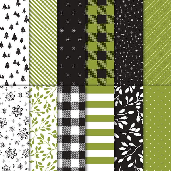 Merry Little Christmas DSP, Stampin' Up!, 144621