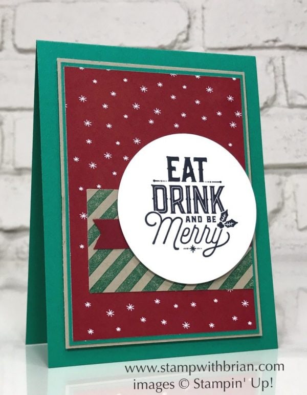 Merry Little Labels, Stampin' Up!, Brian King, GDP106